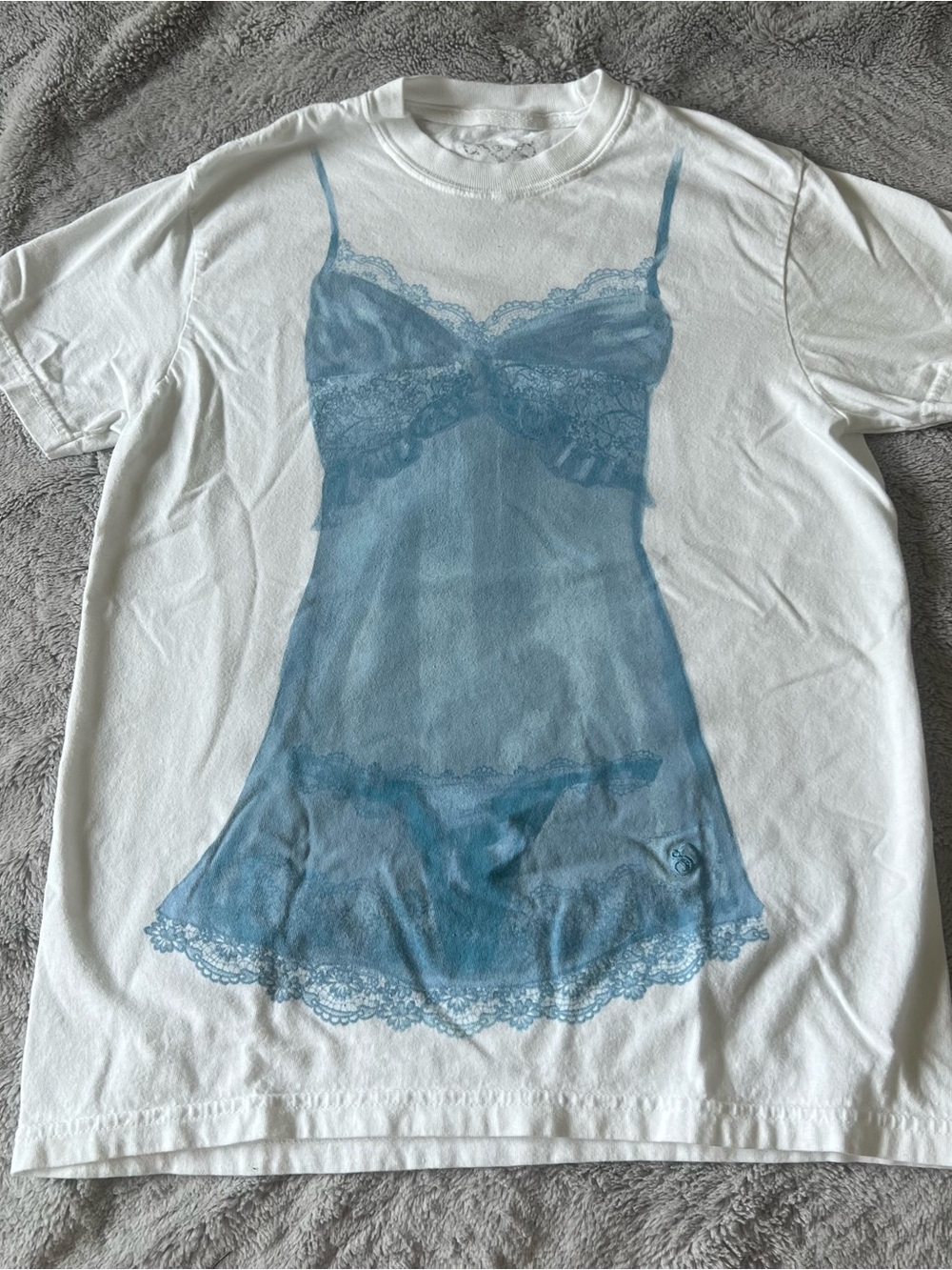 Sabrina Carpenter Short & Sweet Lingerie Merch T-Shirt - Picture 2 of 5
